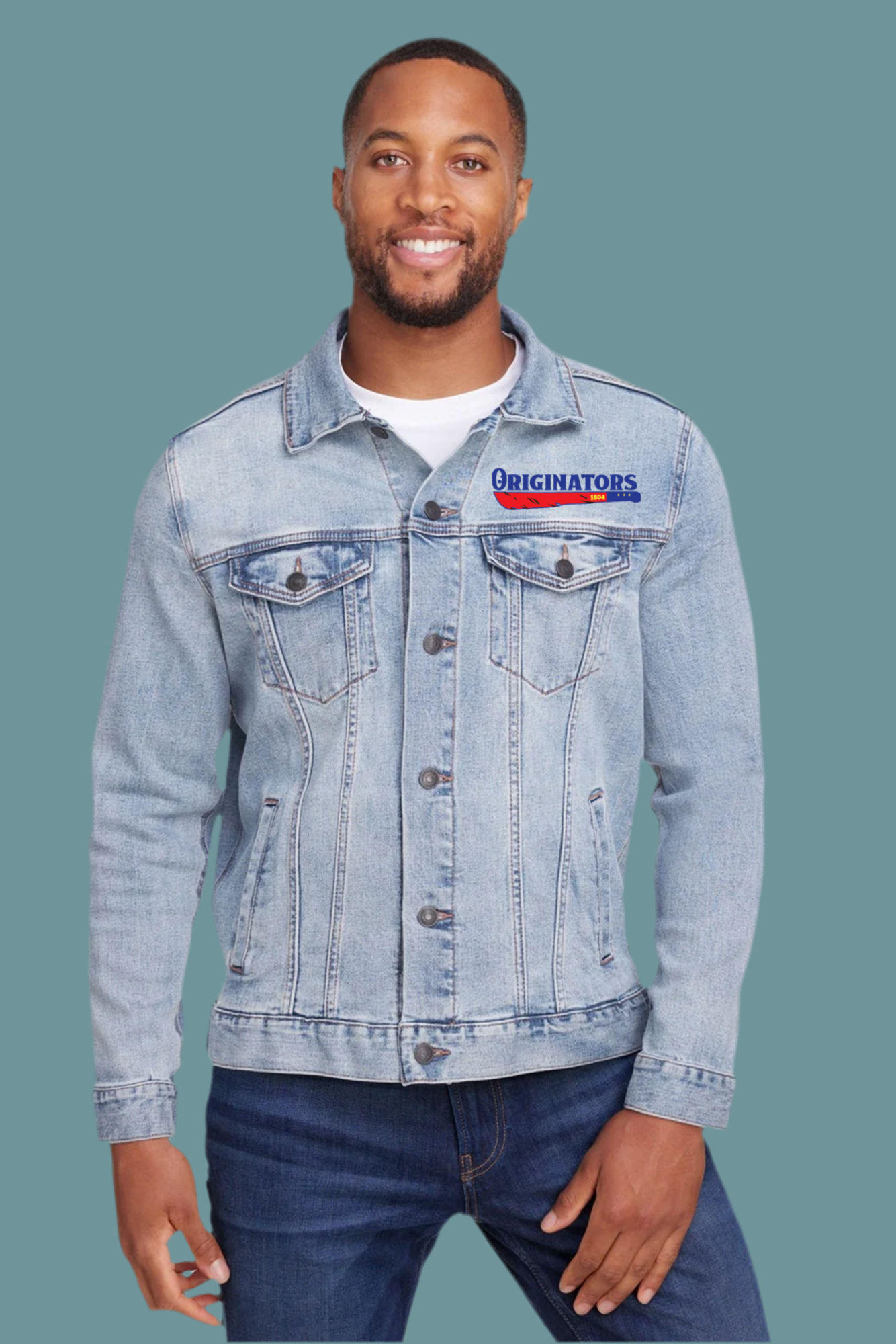 AYITI Embroidered Denim