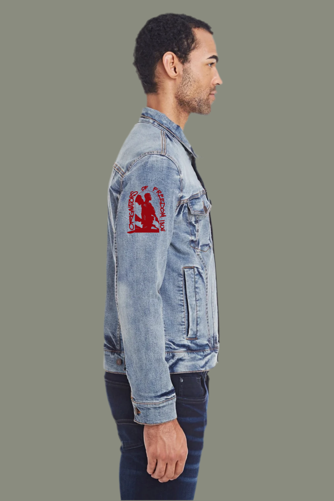 AYITI Embroidered Denim